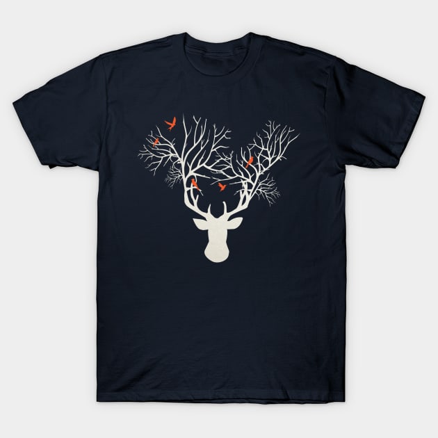 The Stag T-Shirt by modernistdesign